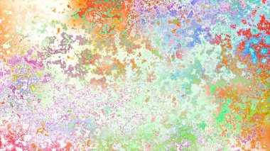 Soyut pas benzeri organik doku, canlı mermer renkler, paslanmış metal yüzey etkisi ve anlamlı kaotik desen.