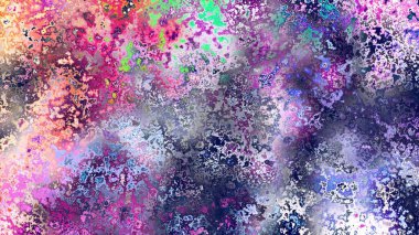 Soyut pas benzeri organik doku, canlı mermer renkler, paslanmış metal yüzey etkisi ve anlamlı kaotik desen.