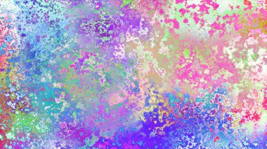 Soyut pas benzeri organik doku, canlı mermer renkler, paslanmış metal yüzey etkisi ve anlamlı kaotik desen.