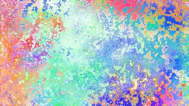 Soyut pas benzeri organik doku, canlı mermer renkler, paslanmış metal yüzey etkisi ve anlamlı kaotik desen.