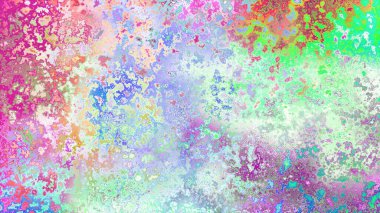 Soyut pas benzeri organik doku, canlı mermer renkler, paslanmış metal yüzey etkisi ve anlamlı kaotik desen.