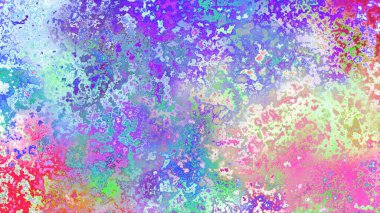 Soyut pas benzeri organik doku, canlı mermer renkler, paslanmış metal yüzey etkisi ve anlamlı kaotik desen.