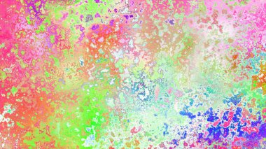 Soyut pas benzeri organik doku, canlı mermer renkler, paslanmış metal yüzey etkisi ve anlamlı kaotik desen.