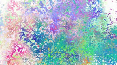 Soyut pas benzeri organik doku, canlı mermer renkler, paslanmış metal yüzey etkisi ve anlamlı kaotik desen.