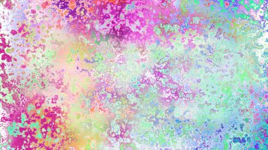 Soyut pas benzeri organik doku, canlı mermer renkler, paslanmış metal yüzey etkisi ve anlamlı kaotik desen.