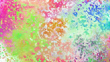 Soyut pas benzeri organik doku, canlı mermer renkler, paslanmış metal yüzey etkisi ve anlamlı kaotik desen.