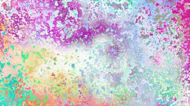 Soyut pas benzeri organik doku, canlı mermer renkler, paslanmış metal yüzey etkisi ve anlamlı kaotik desen.