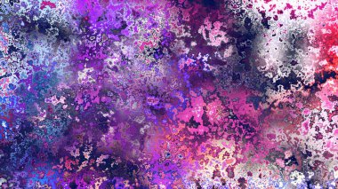 Soyut pas benzeri organik doku, canlı mermer renkler, paslanmış metal yüzey etkisi ve anlamlı kaotik desen.