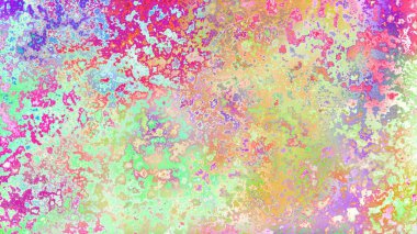 Soyut pas benzeri organik doku, canlı mermer renkler, paslanmış metal yüzey etkisi ve anlamlı kaotik desen.