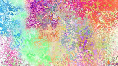 Soyut pas benzeri organik doku, canlı mermer renkler, paslanmış metal yüzey etkisi ve anlamlı kaotik desen.