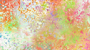 Soyut pas benzeri organik doku, canlı mermer renkler, paslanmış metal yüzey etkisi ve anlamlı kaotik desen.