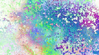 Soyut pas benzeri organik doku, canlı mermer renkler, paslanmış metal yüzey etkisi ve anlamlı kaotik desen.