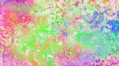 Soyut pas benzeri organik doku, canlı mermer renkler, paslanmış metal yüzey etkisi ve anlamlı kaotik desen.