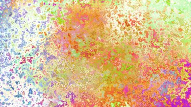 Soyut pas benzeri organik doku, canlı mermer renkler, paslanmış metal yüzey etkisi ve anlamlı kaotik desen.