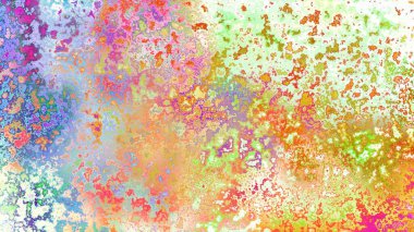 Soyut pas benzeri organik doku, canlı mermer renkler, paslanmış metal yüzey etkisi ve anlamlı kaotik desen.