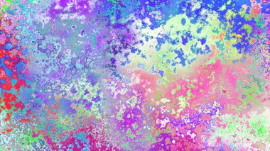 Soyut pas benzeri organik doku, canlı mermer renkler, paslanmış metal yüzey etkisi ve anlamlı kaotik desen.