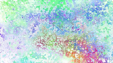 Soyut pas benzeri organik doku, canlı mermer renkler, paslanmış metal yüzey etkisi ve anlamlı kaotik desen.