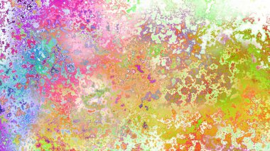 Soyut pas benzeri organik doku, canlı mermer renkler, paslanmış metal yüzey etkisi ve anlamlı kaotik desen.