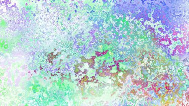 Soyut pas benzeri organik doku, canlı mermer renkler, paslanmış metal yüzey etkisi ve anlamlı kaotik desen.