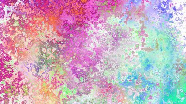 Soyut pas benzeri organik doku, canlı mermer renkler, paslanmış metal yüzey etkisi ve anlamlı kaotik desen.