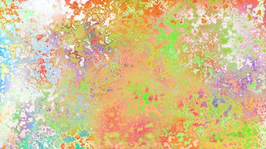 Soyut pas benzeri organik doku, canlı mermer renkler, paslanmış metal yüzey etkisi ve anlamlı kaotik desen.