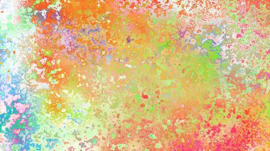 Soyut pas benzeri organik doku, canlı mermer renkler, paslanmış metal yüzey etkisi ve anlamlı kaotik desen.