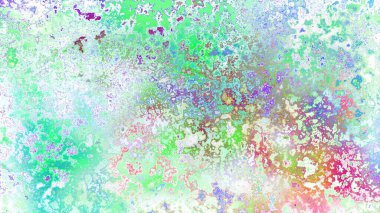 Soyut pas benzeri organik doku, canlı mermer renkler, paslanmış metal yüzey etkisi ve anlamlı kaotik desen.