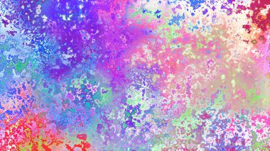 Soyut pas benzeri organik doku, canlı mermer renkler, paslanmış metal yüzey etkisi ve anlamlı kaotik desen.