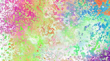 Soyut pas benzeri organik doku, canlı mermer renkler, paslanmış metal yüzey etkisi ve anlamlı kaotik desen.