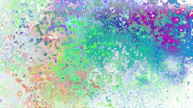 Soyut pas benzeri organik doku, canlı mermer renkler, paslanmış metal yüzey etkisi ve anlamlı kaotik desen.