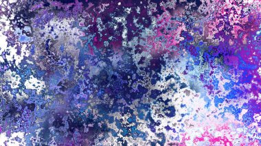 Soyut pas benzeri organik doku, canlı mermer renkler, paslanmış metal yüzey etkisi ve anlamlı kaotik desen.