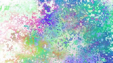 Soyut pas benzeri organik doku, canlı mermer renkler, paslanmış metal yüzey etkisi ve anlamlı kaotik desen.