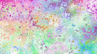 Soyut pas benzeri organik doku, canlı mermer renkler, paslanmış metal yüzey etkisi ve anlamlı kaotik desen.