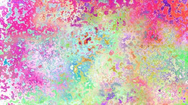 Soyut pas benzeri organik doku, canlı mermer renkler, paslanmış metal yüzey etkisi ve anlamlı kaotik desen.