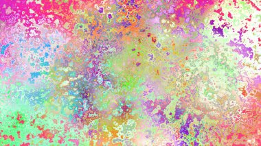 Soyut pas benzeri organik doku, canlı mermer renkler, paslanmış metal yüzey etkisi ve anlamlı kaotik desen.