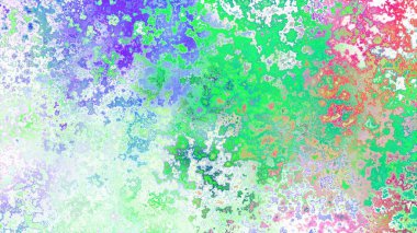 Soyut pas benzeri organik doku, canlı mermer renkler, paslanmış metal yüzey etkisi ve anlamlı kaotik desen.