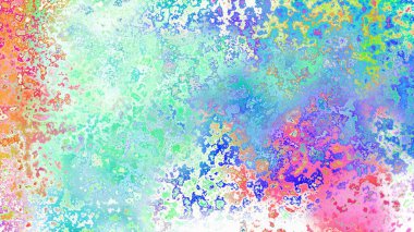 Soyut pas benzeri organik doku, canlı mermer renkler, paslanmış metal yüzey etkisi ve anlamlı kaotik desen.