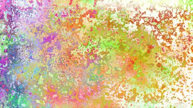 Soyut pas benzeri organik doku, canlı mermer renkler, paslanmış metal yüzey etkisi ve anlamlı kaotik desen.