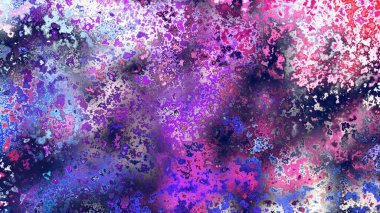 Soyut pas benzeri organik doku, canlı mermer renkler, paslanmış metal yüzey etkisi ve anlamlı kaotik desen.