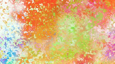 Soyut pas benzeri organik doku, canlı mermer renkler, paslanmış metal yüzey etkisi ve anlamlı kaotik desen.