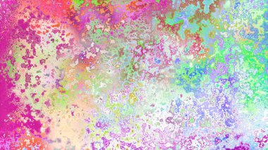 Soyut pas benzeri organik doku, canlı mermer renkler, paslanmış metal yüzey etkisi ve anlamlı kaotik desen.