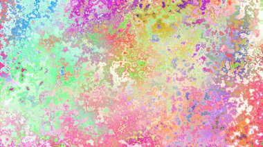 Soyut pas benzeri organik doku, canlı mermer renkler, paslanmış metal yüzey etkisi ve anlamlı kaotik desen.