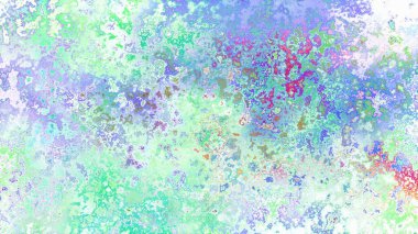 Soyut pas benzeri organik doku, canlı mermer renkler, paslanmış metal yüzey etkisi ve anlamlı kaotik desen.