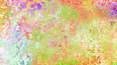 Soyut pas benzeri organik doku, canlı mermer renkler, paslanmış metal yüzey etkisi ve anlamlı kaotik desen.