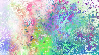 Soyut pas benzeri organik doku, canlı mermer renkler, paslanmış metal yüzey etkisi ve anlamlı kaotik desen.