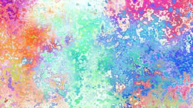 Soyut pas benzeri organik doku, canlı mermer renkler, paslanmış metal yüzey etkisi ve anlamlı kaotik desen.