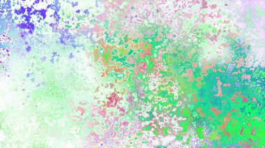 Soyut pas benzeri organik doku, canlı mermer renkler, paslanmış metal yüzey etkisi ve anlamlı kaotik desen.