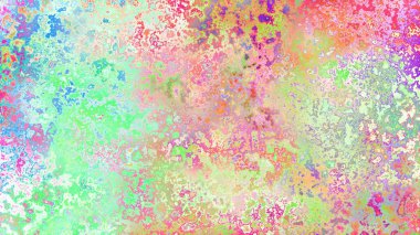 Soyut pas benzeri organik doku, canlı mermer renkler, paslanmış metal yüzey etkisi ve anlamlı kaotik desen.