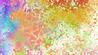 Soyut pas benzeri organik doku, canlı mermer renkler, paslanmış metal yüzey etkisi ve anlamlı kaotik desen.