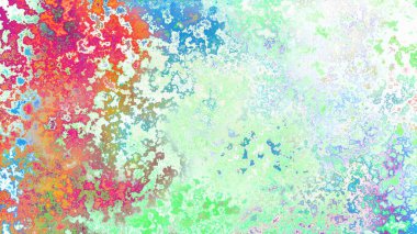 Soyut pas benzeri organik doku, canlı mermer renkler, paslanmış metal yüzey etkisi ve anlamlı kaotik desen.